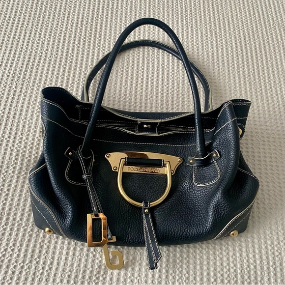 Dolce & Gabbana Leather D-Ring Tote - Picture 4 of 12